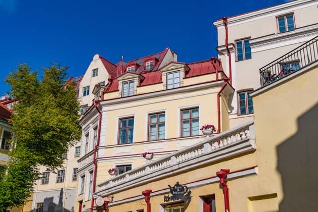 Street view of the Tallinn old town in Estonia Street view of the Tallinn old town in Estonia Copyright: xZoonar.com ChunxJuxWux 21730723