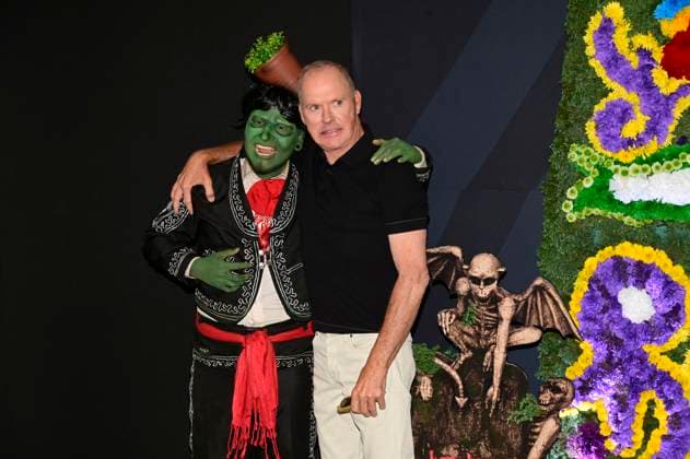 August 13, 2024, Mexico City, Ciudad de Mexico, Mexico: American actor Michael Keaton Posing for photos during the Beetlejuice Beetlejuice film Photocall at Mexico City Four Season Hotel. August 13, 2024 in Mexico City, Mexico. Mexico City Mexico - ZUMAe321 20240813_zea_e321_020 Copyright: xCarlosxTischler xEyepixxGroupx