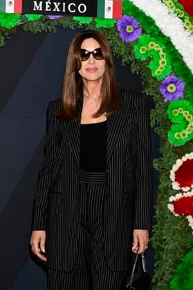 August 13, 2024, Mexico City, Ciudad de Mexico, Mexico: Italian actress Monica Bellucci Posing for photos during the Beetlejuice Beetlejuice film Photocall at Mexico City Four Season Hotel. August 13, 2024 in Mexico City, Mexico. Mexico City Mexico - ZUMAe321 20240813_zea_e321_022 Copyright: xCarlosxTischler xEyepixxGroupx