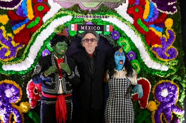 August 13, 2024, Mexico City, Ciudad de Mexico, Mexico: Director Tim Burton Posing for photos during the Beetlejuice Beetlejuice film Photocall at Mexico City Four Season Hotel. August 13, 2024 in Mexico City, Mexico. Mexico City Mexico - ZUMAe321 20240813_zea_e321_097 Copyright: xCarlosxTischler xEyepixxGroupx