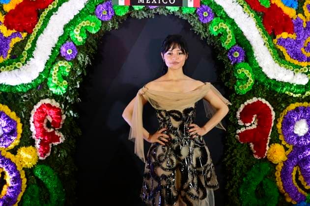 Beetlejuice Beetlejuice Photocall - Mexico City American actress Jenna Ortega Posing for photos during the Beetlejuice Beetlejuice film Photocall at Mexico City Four Season Hotel. Mexico City, Mexico, August 13, 2024. Photo by Carlos Tischler Eyepix Group ABACAPRESS.COM Mexico City Mexico  Copyright: xTischlerxCarlos Eyepix ABACAx