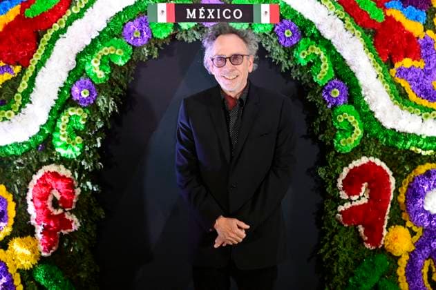 Beetlejuice Beetlejuice Photocall - Mexico City Director Tim Burton Posing for photos during the Beetlejuice Beetlejuice film Photocall at Mexico City Four Season Hotel. Mexico City, Mexico, August 13, 2024. Photo by Carlos Tischler Eyepix Group ABACAPRESS.COM Mexico City Mexico  Copyright: xTischlerxCarlos Eyepix ABACAx
