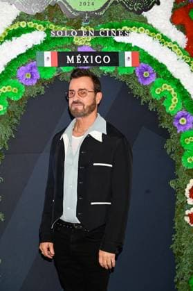 Beetlejuice Beetlejuice Mexico City Premiere American actor Justin Theroux Posing for photos during the Beetlejuice Beetlejuice film Photocall at Mexico City Four Season Hotel. August 13, 2024 in Mexico City, Mexico. Mexico City CDMX Mexico Copyright: xCarlosxTischlerx