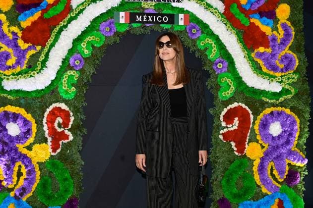 Beetlejuice Beetlejuice Mexico City Premiere Italian actress Monica Bellucci Posing for photos during the Beetlejuice Beetlejuice film Photocall at Mexico City Four Season Hotel. August 13, 2024 in Mexico City, Mexico. Mexico City CDMX Mexico Copyright: xCarlosxTischlerx