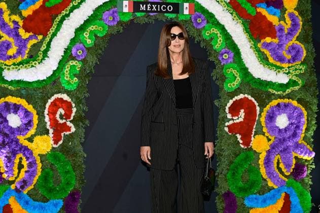 Beetlejuice Beetlejuice Mexico City Premiere Italian actress Monica Bellucci Posing for photos during the Beetlejuice Beetlejuice film Photocall at Mexico City Four Season Hotel. August 13, 2024 in Mexico City, Mexico. Mexico City CDMX Mexico Copyright: xCarlosxTischlerx