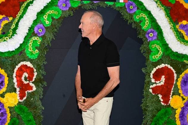 Beetlejuice Beetlejuice Mexico City Premiere American actor Michael Keaton Posing for photos during the Beetlejuice Beetlejuice film Photocall at Mexico City Four Season Hotel. August 13, 2024 in Mexico City, Mexico. Mexico City CDMX Mexico Copyright: xCarlosxTischlerx