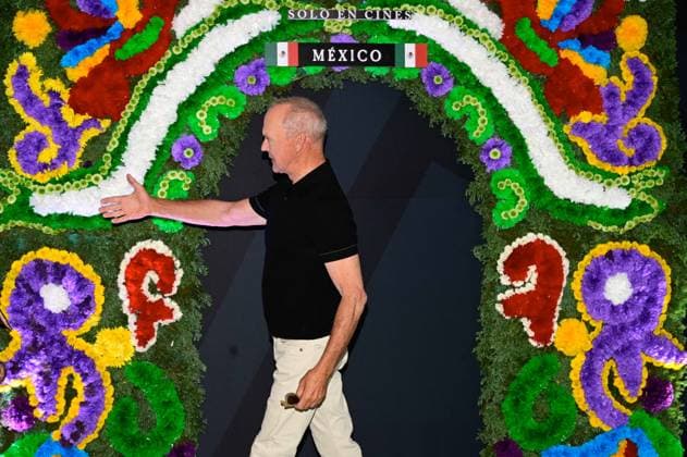 Beetlejuice Beetlejuice Mexico City Premiere American actor Michael Keaton Posing for photos during the Beetlejuice Beetlejuice film Photocall at Mexico City Four Season Hotel. August 13, 2024 in Mexico City, Mexico. Mexico City CDMX Mexico Copyright: xCarlosxTischlerx