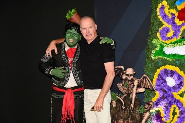 Beetlejuice Beetlejuice Mexico City Premiere American actor Michael Keaton Posing for photos during the Beetlejuice Beetlejuice film Photocall at Mexico City Four Season Hotel. August 13, 2024 in Mexico City, Mexico. Mexico City CDMX Mexico Copyright: xCarlosxTischlerx