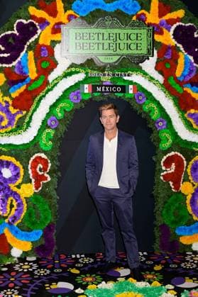 Beetlejuice Beetlejuice Mexico City Premiere Producer Tommy Harper Posing for photos during the Beetlejuice Beetlejuice film Photocall at Mexico City Four Season Hotel. August 13, 2024 in Mexico City, Mexico. Mexico City CDMX Mexico Copyright: xCarlosxTischlerx