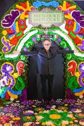 Beetlejuice Beetlejuice Mexico City Premiere Director Tim Burton Posing for photos during the Beetlejuice Beetlejuice film Photocall at Mexico City Four Season Hotel. August 13, 2024 in Mexico City, Mexico. Mexico City CDMX Mexico Copyright: xCarlosxTischlerx