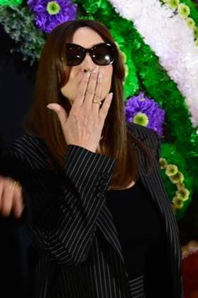 Beetlejuice Beetlejuice Mexico City Premiere Italian actress Monica Bellucci Posing for photos during the Beetlejuice Beetlejuice film Photocall at Mexico City Four Season Hotel. August 13, 2024 in Mexico City, Mexico. Mexico City CDMX Mexico Copyright: xCarlosxTischlerx
