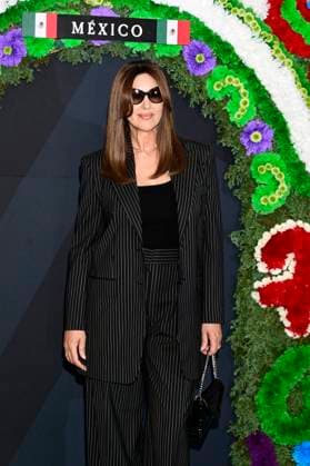 August 13, 2024, Mexico City, Ciudad de Mexico, Mexico: Italian actress Monica Bellucci Posing for photos during the Beetlejuice Beetlejuice film Photocall at Mexico City Four Season Hotel. August 13, 2024 in Mexico City, Mexico. Mexico City Mexico - ZUMAe321 20240813_zea_e321_087 Copyright: xCarlosxTischler xEyepixxGroupx