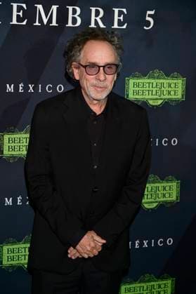 August 14, 2024, Mexico City, Ciudad de Mexico, Mexico: American Director Tim Burton attends the black carpet of Beetlejuice Beetlejuice Fan Event at Cinepolis Toreo Parque Central. on August 14, 2024 in Mexico City, Mexico. Mexico City Mexico - ZUMAe321 20240814_zea_e321_078 Copyright: xCarlosxTischler xEyepixxGroupx