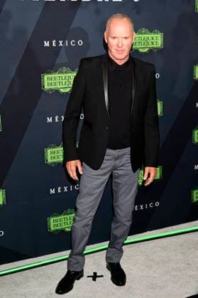 August 14, 2024, Mexico City, Ciudad de Mexico, Mexico: American actor Michael Keaton attends the black carpet of Beetlejuice Beetlejuice Fan Event at Cinepolis Toreo Parque Central. on August 14, 2024 in Mexico City, Mexico. Mexico City Mexico - ZUMAe321 20240814_zea_e321_085 Copyright: xCarlosxTischler xEyepixxGroupx
