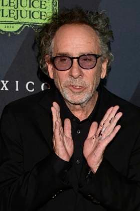 August 14, 2024, Mexico City, Ciudad de Mexico, Mexico: American Director Tim Burton attends the black carpet of Beetlejuice Beetlejuice Fan Event at Cinepolis Toreo Parque Central. on August 14, 2024 in Mexico City, Mexico. Mexico City Mexico - ZUMAe321 20240814_zea_e321_089 Copyright: xCarlosxTischler xEyepixxGroupx