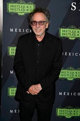 August 14, 2024, Mexico City, Ciudad de Mexico, Mexico: American Director Tim Burton attends the black carpet of Beetlejuice Beetlejuice Fan Event at Cinepolis Toreo Parque Central. on August 14, 2024 in Mexico City, Mexico. Mexico City Mexico - ZUMAe321 20240814_zea_e321_096 Copyright: xCarlosxTischler xEyepixxGroupx