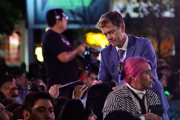 August 14, 2024, Mexico City, Ciudad de Mexico, Mexico: Producer Tommy Harper attends the black carpet of Beetlejuice Beetlejuice Fan Event at Cinepolis Toreo Parque Central. on August 14, 2024 in Mexico City, Mexico. Mexico City Mexico - ZUMAe321 20240814_zea_e321_104 Copyright: xCarlosxTischler xEyepixxGroupx