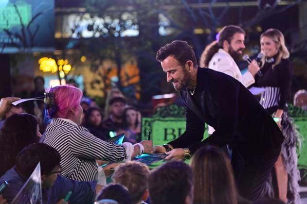 August 14, 2024, Mexico City, Ciudad de Mexico, Mexico: American actor Justin Theroux attends the black carpet of Beetlejuice Beetlejuice Fan Event at Cinepolis Toreo Parque Central. on August 14, 2024 in Mexico City, Mexico. Mexico City Mexico - ZUMAe321 20240814_zea_e321_115 Copyright: xCarlosxTischler xEyepixxGroupx