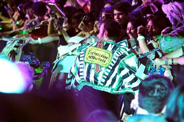 August 14, 2024, Mexico City, Ciudad de Mexico, Mexico: American actor Justin Theroux attends the black carpet of Beetlejuice Beetlejuice Fan Event at Cinepolis Toreo Parque Central. on August 14, 2024 in Mexico City, Mexico. Mexico City Mexico - ZUMAe321 20240814_zea_e321_118 Copyright: xCarlosxTischler xEyepixxGroupx