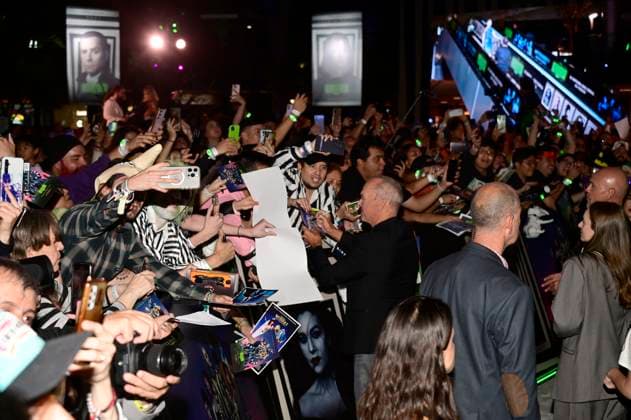 August 14, 2024, Mexico City, Ciudad de Mexico, Mexico: American actor Michael Keaton attends the black carpet of Beetlejuice Beetlejuice Fan Event at Cinepolis Toreo Parque Central. on August 14, 2024 in Mexico City, Mexico. Mexico City Mexico - ZUMAe321 20240814_zea_e321_142 Copyright: xCarlosxTischler xEyepixxGroupx