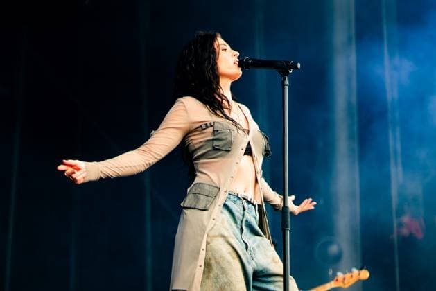 August 10, 2024, San Francisco, Ca, USA: Fletcher performs at the Outside Lands 2024 Music and Arts Festival held in Golden Gate Park on August 10, 2024 in San Francisco, California. San Francisco USA - ZUMAs181 20240810_zea_s181_185 Copyright: xAnniexLesserx