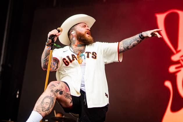 August 11, 2024, San Francisco, Ca, USA: Teddy Swims performs at the Outside Lands 2024 Music and Arts Festival held in Golden Gate Park on August 11, 2024 in San Francisco, California. San Francisco USA - ZUMAs181 20240811_zea_s181_212 Copyright: xAnniexLesserx