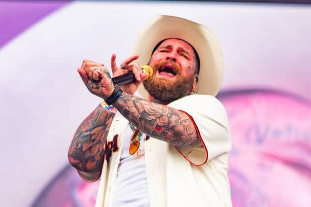 August 11, 2024, San Francisco, Ca, USA: Teddy Swims performs at the Outside Lands 2024 Music and Arts Festival held in Golden Gate Park on August 11, 2024 in San Francisco, California. San Francisco USA - ZUMAs181 20240811_zea_s181_214 Copyright: xAnniexLesserx