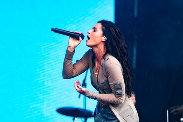 August 10, 2024, San Francisco, Ca, USA: Fletcher performs at the Outside Lands 2024 Music and Arts Festival held in Golden Gate Park on August 10, 2024 in San Francisco, California. San Francisco USA - ZUMAs181 20240810_zea_s181_187 Copyright: xAnniexLesserx