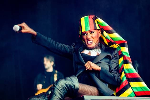 August 10, 2024, San Francisco, Ca, USA: Grace Jones performs at the Outside Lands 2024 Music and Arts Festival held in Golden Gate Park on August 10, 2024 in San Francisco, California. San Francisco USA - ZUMAs181 20240810_zea_s181_204 Copyright: xAnniexLesserx
