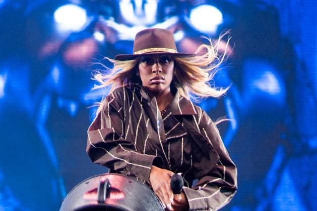 August 11, 2024, San Francisco, Ca, USA: Victoria Mono t performs at the Outside Lands 2024 Music and Arts Festival held in Golden Gate Park on August 11, 2024 in San Francisco, California. San Francisco USA - ZUMAs181 20240811_zea_s181_223 Copyright: xAnniexLesserx