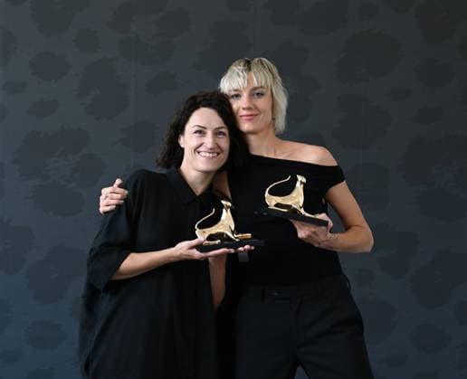 Locarno,Switzerland Locarno Film Festival 2024 AKIPLESA (TOXIC) by Saulé Biluvaité director Pardo Oro Awards International Competition Grand Prize the Festival and City Locarno,Swatch First Feuture Award Ceremony photocal Locarno Film Festival 2024 In the photo: Saulé Biluvaité director and Giedre Burocatte producer  Copyright: xNickxZonnax xipa-agency.netx xNickxZonnax IPA_Agency_IPA48886939