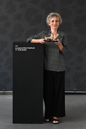 Locarno,Switzerland Locarno Film Festival 2024 Award Ceremony photocall Locarno Film Festival 2024 Green Line film by Sylvie Ballyot director Pardo Oro Award In the photo:Sylvie Ballyot director Pardo Oro Award  Copyright: xNickxZonnax xipa-agency.netx xNickxZonnax IPA_Agency_IPA48898750