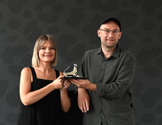 Locarno,Switzerland Awards Locarno Film Festival 2024 photocall Locarno,Switzerland Locarno Film Festival 2024 Award Ceremony photocall Locarno Film Festival 2024 Seses film by Laurynas Bareisa director Pardo Argento Award In the photo:Laurynas Bareisa director Pardo Argento Award and producer Locarno Switzerland  Copyright: xIPA ABACAx
