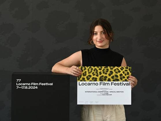 Locarno,Switzerland Awards Locarno Film Festival 2024 photocall Locarno,Switzerland Locarno Film Festival 2024 Award Ceremony photocall Locarno Film Festival 2024 Freak by Claire Barnett director Award In the photo:Claire Barnett director Award Locarno Switzerland  Copyright: xIPA ABACAx