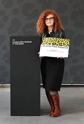 Locarno: Locarno, Switzerland Locarno Film Festival 2024 Award Ceremony photocall Locarno Film Festival 2024 Kada je zazvonio telefon film by Iva Radivojevic director Award In the photo: Madeleine Molyneaux producer Award Locarno  - ZUMAp169 20240817_zea_p169_115 Copyright: xNickxZonnax