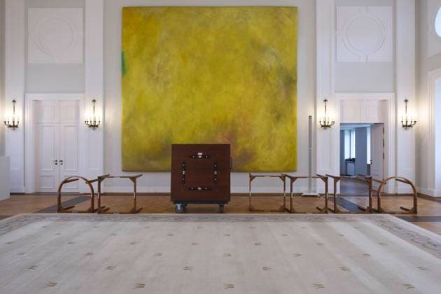 Grosser Saal im Schloss Bellevue, Berlin - Berlin-Reise 3. - 6.07.2024 *** Great Hall in Bellevue Palace, Berlin Berlin Travel 3 6 07 2024