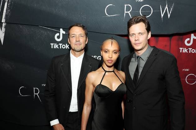 Bilder des Jahres 2024, Entertainment 08 August Entertainment Themen der Woche KW34 Entertainment Bilder des Tages World premiere of Lionsgate™s The Crow at Village East Angelika Film Center Featuring: Rupert Sanders (Director), FKA twigs, Bill Skarsgard Where: New York, New York, United States When: 20 Aug 2024 Credit: Marion Curtis Starpix INSTARimages EDITORIAL USE ONLY. NOT FOR USE BY NEWSPAPERS BASED IN THE UK. Copyright: xMarionxCurtrisx xStarpixxforxLionsgatex instar54041384