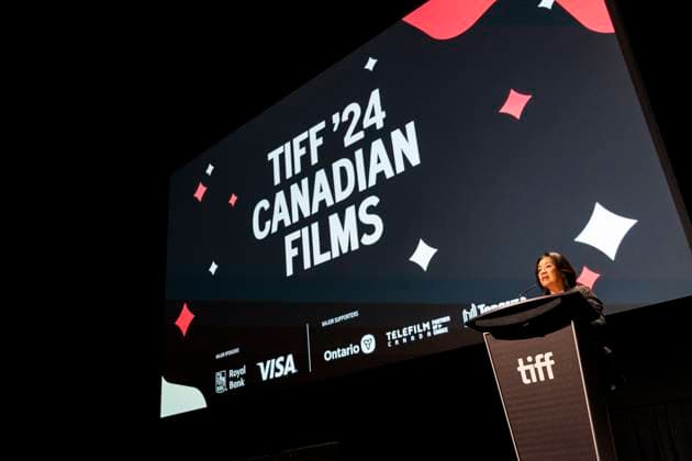 August 22, 2024, Toronto, On, Canada: TIFF Vice-President, People and Culture, Judy Lung, speaks at the 2024 TIFF press conference and festival kickoff in Toronto, Thursday, Aug. 22, 2024. Toronto Canada - ZUMAc35_ 20240822_zaf_c35_105 Copyright: xPaigexTaylorxWhitex