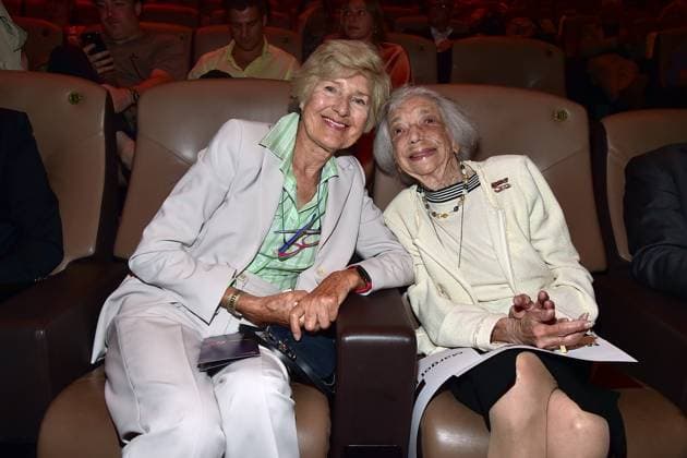 Presentation of the Ernst Lubitsch Prize 2024 Friede Springer, Margot Friedlaender Arrival, for the presentation of the Ernst Lubitsch Prize 2024 during a matinee at the Berlin ZOO PALAST in Berlin, on 25 08 2024 Photopress Mueller