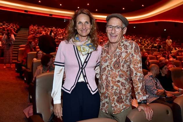 Presentation of the Ernst Lubitsch Prize 2024 Dani Levy with wife Sabine lidl Arrival, for the presentation of the Ernst Lubitsch Prize 2024 during a matinee at the Berlin ZOO PALAST in Berlin, on 25 08 2024 Photopress Mueller