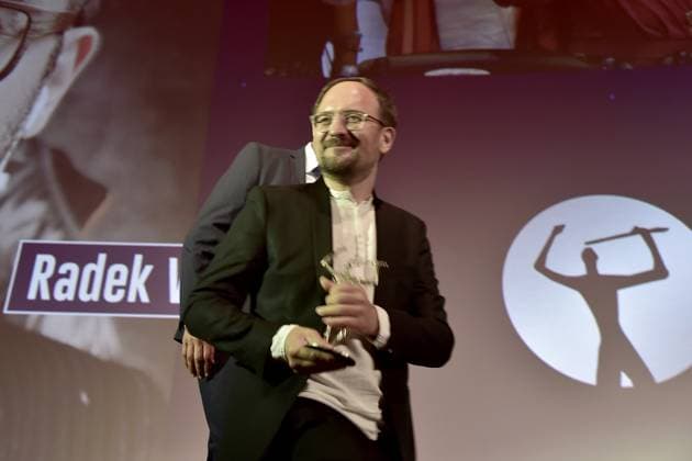 Presentation of the Ernst Lubitsch Prize 2024 Shimon Sabag, CEO, Radek Wegrzyn, Special Prize Winner, Director Arrival, at the presentation of the Ernst Lubitsch Prize 2024 at a matinee in Berlins ZOO PALAST on 25 August 2024 Photopress Mueller