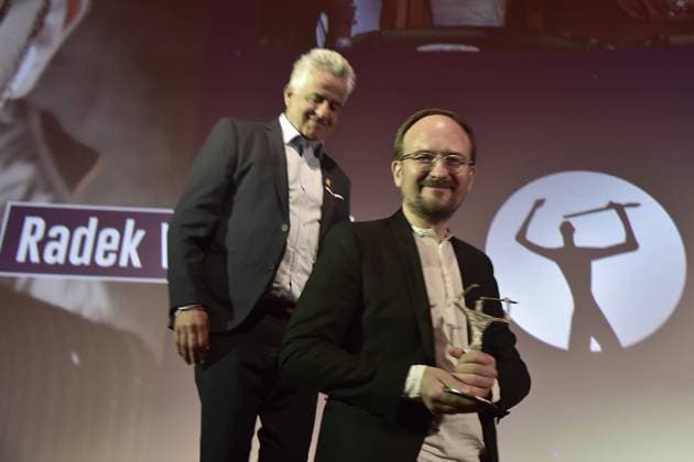 Presentation of the Ernst Lubitsch Prize 2024 Shimon Sabag, CEO, Radek Wegrzyn, Special Prize Winner, Director Arrival, at the presentation of the Ernst Lubitsch Prize 2024 at a matinee in Berlins ZOO PALAST on 25 August 2024 Photopress Mueller