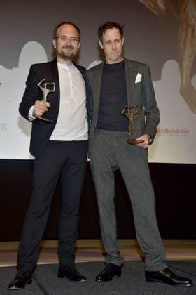Presentation of the Ernst Lubitsch Prize 2024 Radek Wegrzyn, Special Prize , Marc Hosemann Arrival, for the presentation of the Ernst Lubitsch Prize 2024 during a matinee at the Berlin ZOO PALAST in Berlin, on 25 08 2024 Photopress Mueller