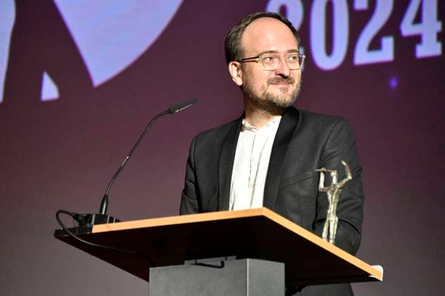 Radek Wegrzyn at the 66 award ceremony of the Ernst Lubitsch Prize 2024 at the Zoo Palast Berlin, 25 08 2024 Foto:xN.xKubelkax xFuturexImagex lubitsch_preis2024_0071
