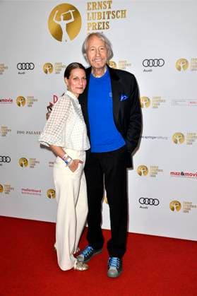 Reiner Schöne with his wife Anja at the 66 award ceremony of the Ernst Lubitsch Prize 2024 at the Zoo Palast Berlin, 25 08 2024 Foto:xN.xKubelkax xFuturexImagex lubitsch_preis2024_9622