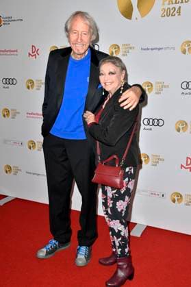 Reiner Schöne and Barbara Schöne at the 66 award ceremony of the Ernst Lubitsch Prize 2024 at the Zoo Palast Berlin, 25 08 2024 Foto:xN.xKubelkax xFuturexImagex lubitsch_preis2024_9641