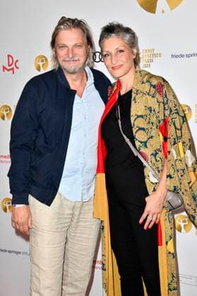 Stefan Jürgens with partner Boriana Rosenmüller at the 66 award ceremony of the Ernst Lubitsch Prize 2024 at the Zoo Palast Berlin, 25 08 2024 Foto:xN.xKubelkax xFuturexImagex lubitsch_preis2024_9853
