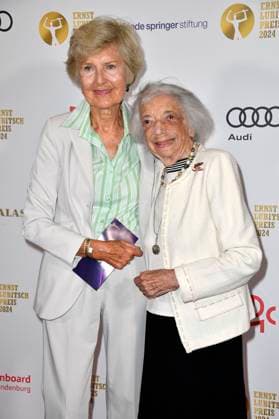 Friede Springer and Margot Friedländer at the 66 award ceremony of the Ernst Lubitsch Prize 2024 at the Zoo Palast Berlin, 25 08 2024 Foto:xN.xKubelkax xFuturexImagex lubitsch_preis2024_9917