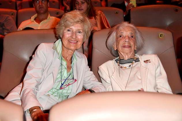Friede Springer and Margot Friedländer at the 66 award ceremony of the Ernst Lubitsch Prize 2024 at the Zoo Palast Berlin, 25 08 2024 Foto:xN.xKubelkax xFuturexImagex lubitsch_preis2024_9964