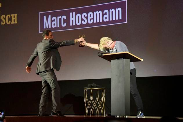 Marc Hosemann and Detlev Buck at the 66 award ceremony of the Ernst Lubitsch Prize 2024 at the Zoo Palast Berlin, 25 08 2024 Foto:xN.xKubelkax xFuturexImagex lubitsch_preis2024_0203